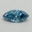 1.07 Ct. Fancy Vivid Blue Marquise Lab Grown Diamond