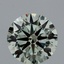4.10 Ct. Fancy Green Round Lab Grown Diamond
