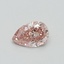 0.31 Ct. Fancy Brownish Pink Pear Lab Grown Diamond