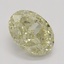 1.00 Ct. Fancy Light Brownish Yellow Oval Diamond