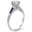 The Dorian Ring, smalltop view on a hand