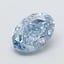 2.07 Ct. Fancy Vivid  Blue Oval Lab Grown Diamond
