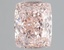 0.94 Ct. Fancy Intense Pink Cushion Lab Grown Diamond