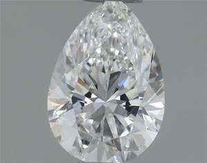 Pear diamond — real photo