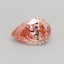 0.55 Ct. Fancy Intense Pink Pear Lab Grown Diamond