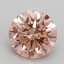 2.80 Ct. Fancy Intense Pink Round Lab Grown Diamond