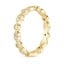 18K Yellow Gold Tiara Eternity Diamond Ring (1/4 ct. tw.), smallside view