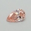 0.30 Ct. Fancy Vivid Pink Pear Lab Grown Diamond