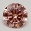 2.11 Ct. Fancy Intense Pink Round Lab Grown Diamond