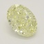1.19 Ct. Fancy Light Yellow Oval Diamond