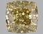 3.12 Ct. Fancy Intense Yellow Cushion Lab Grown Diamond