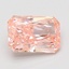 2.08 Ct. Fancy Vivid Pink Radiant Lab Grown Diamond