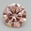 1.80 Ct. Fancy Intense Pink Round Lab Grown Diamond