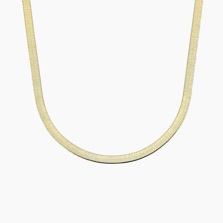 Dezi 16 Inch Gold Herringbone Necklace - Brilliant Earth