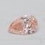 0.37 Ct. Fancy Intense Pink Pear Lab Grown Diamond