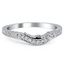 Custom Contoured Diamond Scroll Band