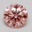 1.75 Ct. Fancy Intense Pink Round Lab Grown Diamond