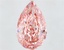 20.10 Ct. Fancy Vivid Pink Pear Lab Grown Diamond