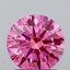 1.08 Ct. Fancy Vivid Pink Round Lab Grown Diamond