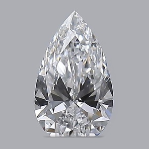 Pear diamond — real photo