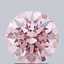 2.51 Ct. Fancy Intense Pink Round Lab Grown Diamond