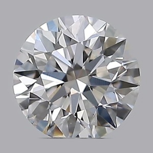 Round diamond — real photo