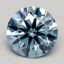 1.52 Ct. Fancy Blue Round Lab Grown Diamond