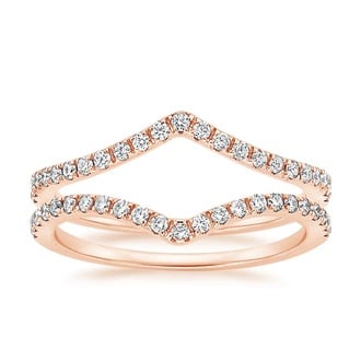 Flair Nested Diamond Ring Stack (1/3 ct. tw.) in 14K Rose Gold