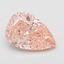 3.05 Ct. Fancy Vivid Pink Pear Lab Grown Diamond