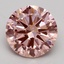 3.00 Ct. Fancy Intense Pink Round Lab Grown Diamond