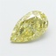 1.22 Ct. Fancy Intense Yellow Pear Lab Grown Diamond