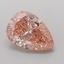 1.04 Ct. Fancy Vivid Pink Pear Lab Grown Diamond