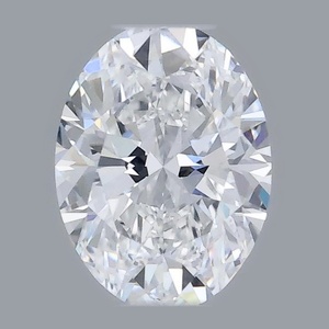 Oval diamond — real photo