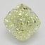 2.5 Ct. Fancy Light Yellow Cushion Diamond