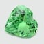 6.9mm Unheated Green  Heart  Tsavorite Garnet