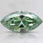 1.02 Ct. Fancy Vivid Pacific Green Marquise Lab Grown Diamond