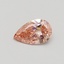 0.55 Ct. Fancy Intense Pink Pear Lab Grown Diamond