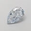 1.23 Ct. Fancy Blue Pear Lab Grown Diamond