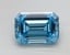 1.51 Ct. Fancy Vivid Blue Emerald Lab Grown Diamond