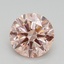 2.00 Ct. Fancy Intense Pink Round Lab Grown Diamond