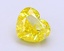 1.96 Ct. Fancy Vivid Yellow Heart Lab Grown Diamond