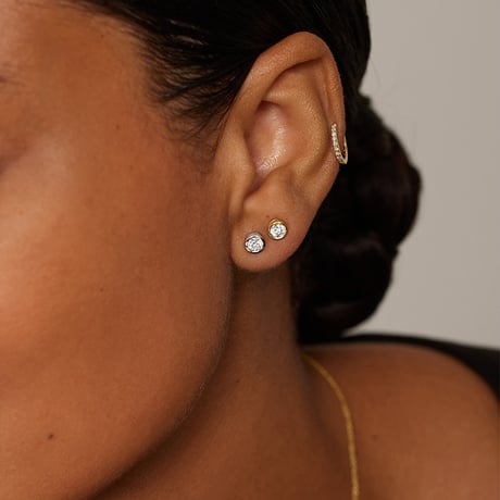 Diamond Bezel Stud Earrings (1/2 ct. tw.)