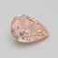0.76 Ct. Fancy Vivid Pink Pear Lab Grown Diamond