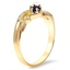 The Catia Ring, smalltop view on a hand