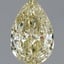 1.05 Ct. Fancy Yellow Pear Lab Grown Diamond