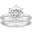 PT Moissanite Esme Bridal Set, smalltop view