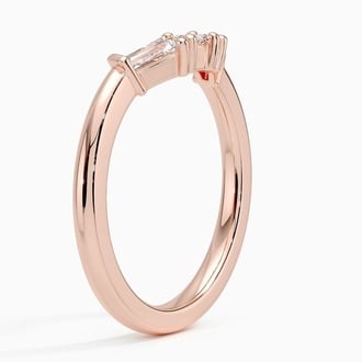 Tapered Baguette Diamond Ring