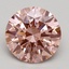 3.06 Ct. Fancy Intense Pink Round Lab Grown Diamond