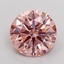 1.79 Ct. Fancy Intense Pink Round Lab Grown Diamond
