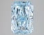 3.09 Ct. Fancy Vivid Blue Radiant Lab Grown Diamond